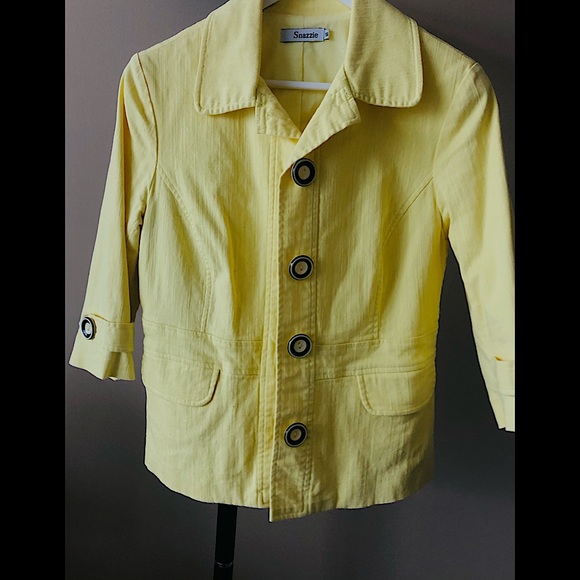 🐯Snazzie Yellow Versatile Jacket🐯 - Picture 3 of 15